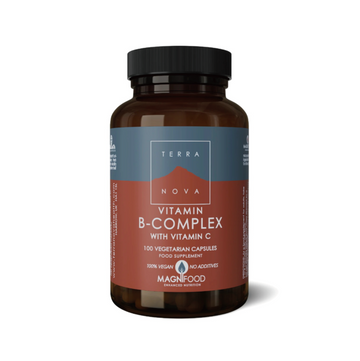 Terranova Vitamin B Complex with Vitamin C - 100 capsules