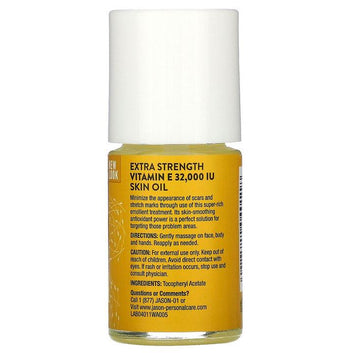 Jason Natural, Extra Strength, Vitamin E Skin Oil, 32,000 I.U., 1 fl oz (30 ml)